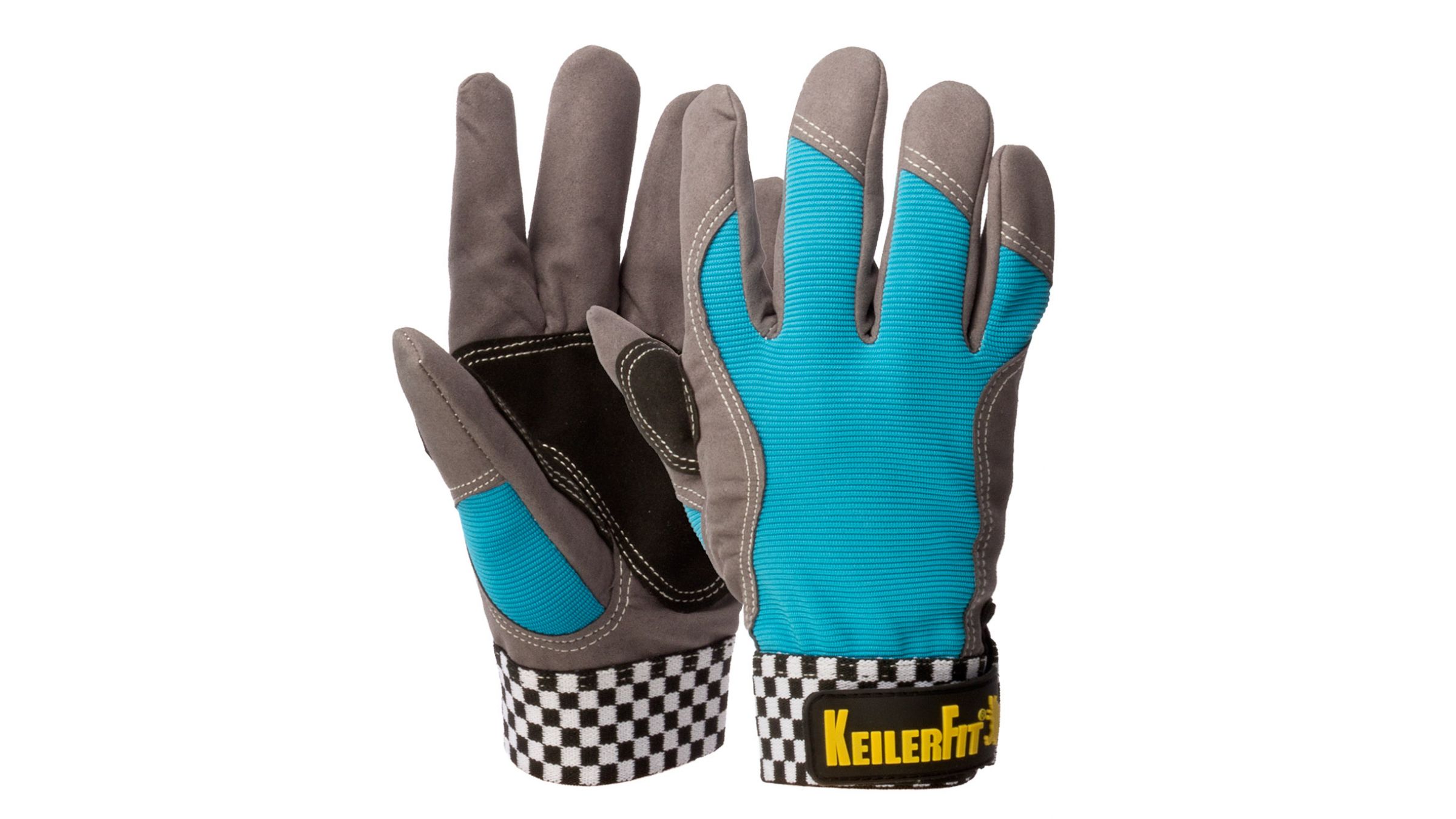 KeilerFit blue Gr.7 Lederfreier Forsthandschuh Handschuh 2 x KeilerFit blue 